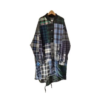 リメイクMODSシャツR-2311 ⑦ （男女兼用）エコ サステナビリティ ヴィンテージ 再構築 一点物